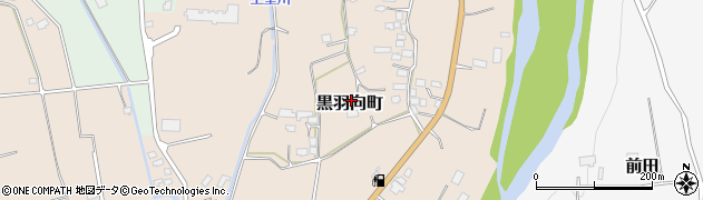 栃木県大田原市黒羽向町1281周辺の地図
