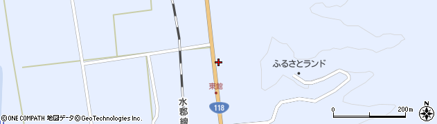 福島県矢祭町（東白川郡）東舘（舘本）周辺の地図
