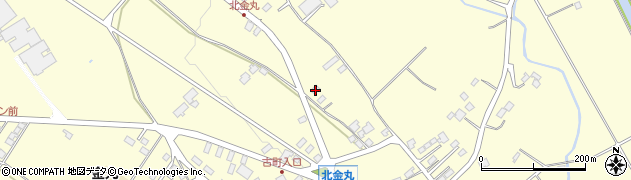 栃木県大田原市北金丸甲周辺の地図