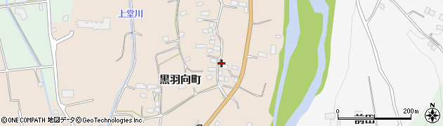 栃木県大田原市黒羽向町1187周辺の地図