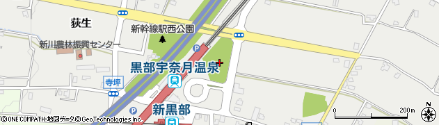 新幹線駅東公園周辺の地図