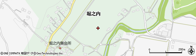 栃木県大田原市堀之内周辺の地図