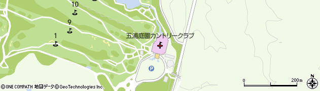 五浦庭園カントリークラブ周辺の地図