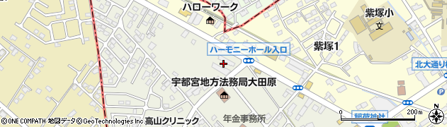 株式会社三和住宅　大田原店周辺の地図