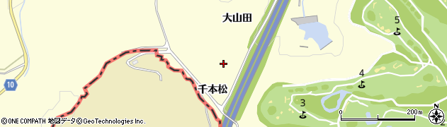 福島県いわき市勿来町酒井（大山田）周辺の地図