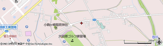 栃木県大田原市中田原1522周辺の地図