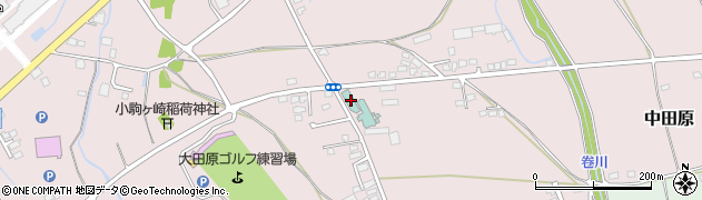 栃木県大田原市中田原1625周辺の地図