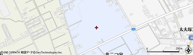 栃木県那須塩原市北二つ室周辺の地図