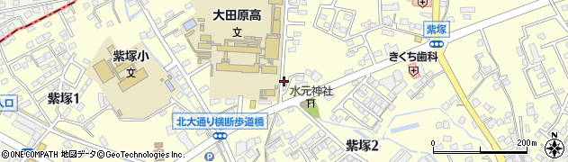 紫塚南公園周辺の地図