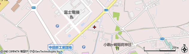 栃木県大田原市中田原708-2周辺の地図