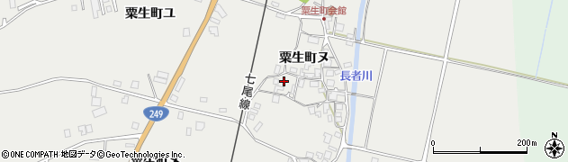 石川県羽咋市粟生町ヌ59周辺の地図