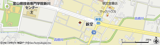 富山県黒部市新堂42周辺の地図