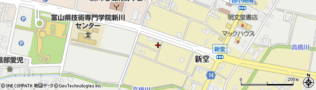 富山県黒部市新堂51周辺の地図