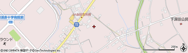 栃木県大田原市中田原1429周辺の地図