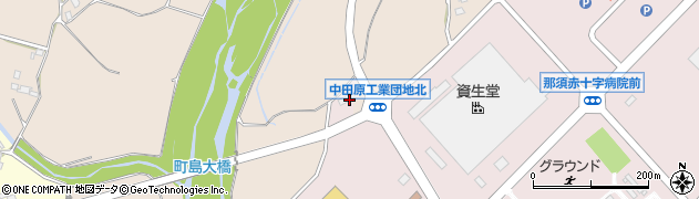 セブンイレブン大田原町島店周辺の地図