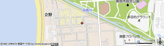 富山県黒部市生地四ツ屋新49周辺の地図