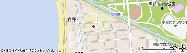 富山県黒部市生地四ツ屋新56周辺の地図