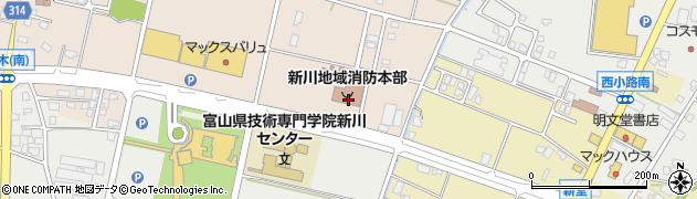 富山県黒部市植木761周辺の地図