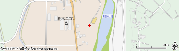 栃木県大田原市黒羽向町1402周辺の地図