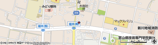 富山県黒部市植木807周辺の地図
