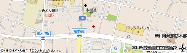 富山県黒部市植木787周辺の地図