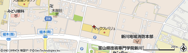 富山県黒部市植木774周辺の地図