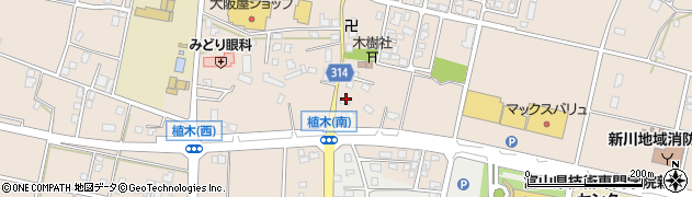 富山県黒部市植木805周辺の地図