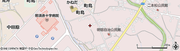 栃木県大田原市中田原1275周辺の地図