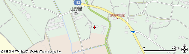 栃木県大田原市蜂巣1662周辺の地図
