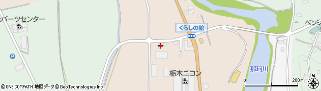 栃木県大田原市黒羽向町1492周辺の地図