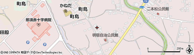 栃木県大田原市中田原1347周辺の地図