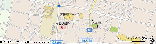 富山県黒部市植木580周辺の地図