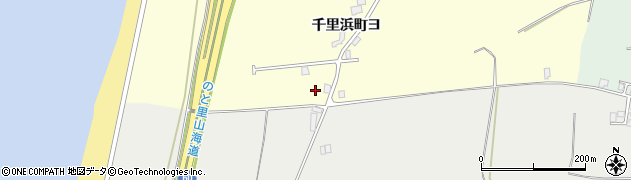 石川県羽咋市千里浜町ヨ20周辺の地図
