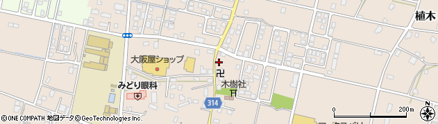 富山県黒部市植木712周辺の地図