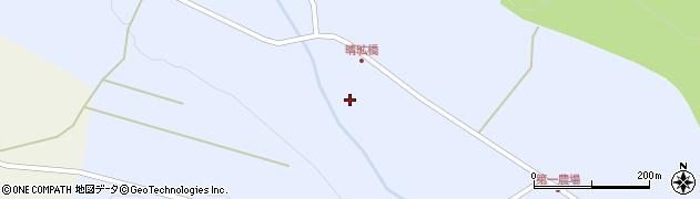 木ノ芽沢周辺の地図