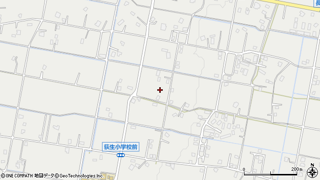 〒938-0801 富山県黒部市荻生の地図
