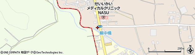 栃木県大田原市町島199周辺の地図