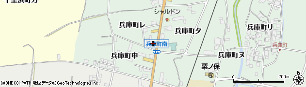 香華園周辺の地図