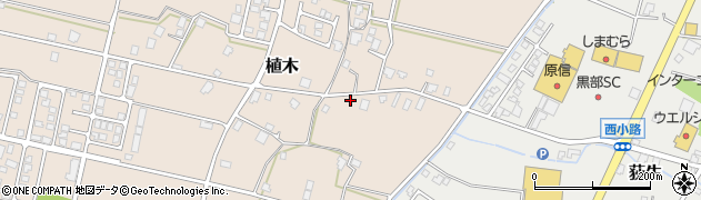 富山県黒部市植木647周辺の地図