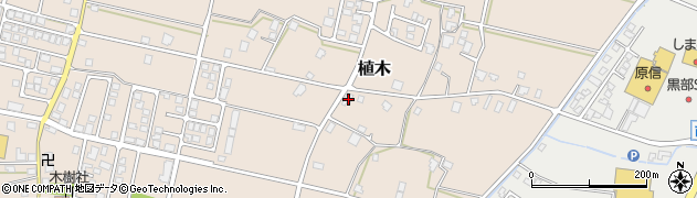 富山県黒部市植木460周辺の地図