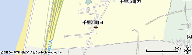 石川県羽咋市千里浜町カ43周辺の地図