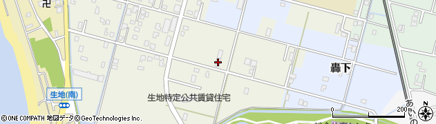 富山県黒部市生地神区144周辺の地図
