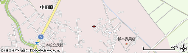 栃木県大田原市中田原1959周辺の地図