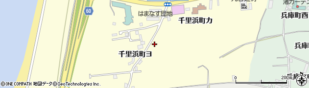 石川県羽咋市千里浜町カ20周辺の地図