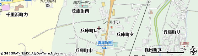 石川県羽咋市兵庫町（レ）周辺の地図