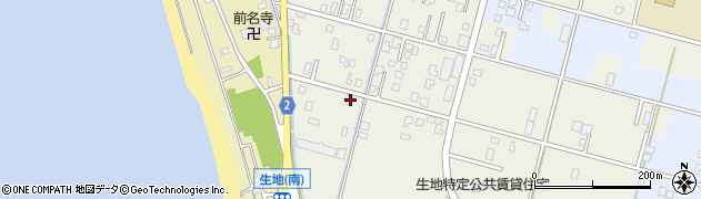 富山県黒部市生地神区195周辺の地図