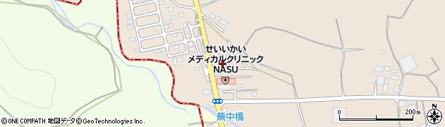 栃木県大田原市町島200周辺の地図
