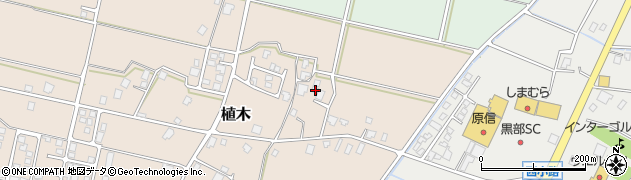 富山県黒部市植木361周辺の地図