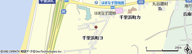 石川県羽咋市千里浜町ヨ127周辺の地図