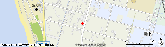 富山県黒部市生地神区184-1周辺の地図